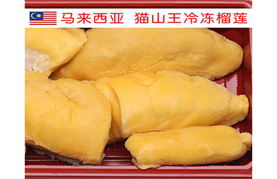 Dama frozen durian sweeps the domestic market